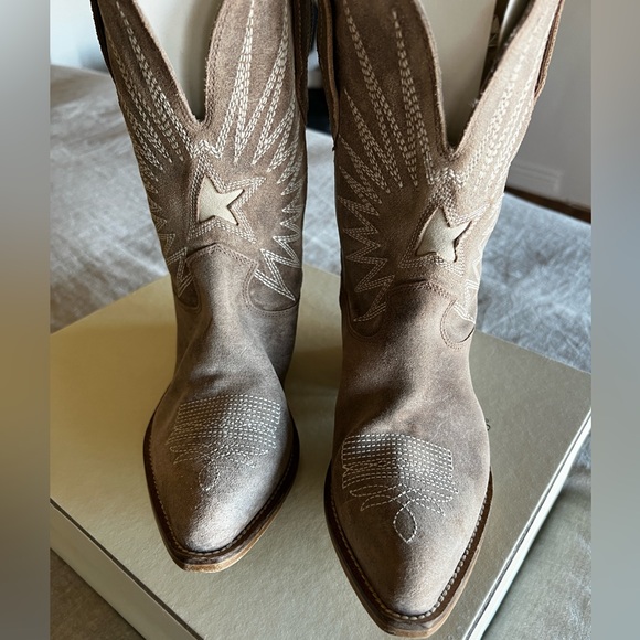 Golden Goose Mid Calf Wish Star Boot - Picture 1 of 6